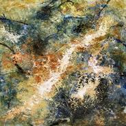 Above It All oil&wax 30x22