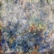 Above the Caldera and Smoke oil&wax 24x30