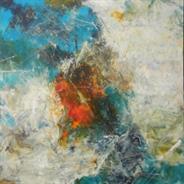 Dreaming  oil&wax 12x12