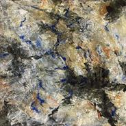 Fly Me to Jupiter  oil&wax  30x22