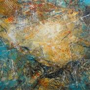 Let's Race  oil&wax 12x12