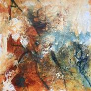 Morning Walk 1 oil&wax 16x16