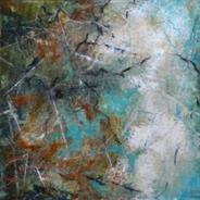 Tidal Pools  oil&wax 12x12